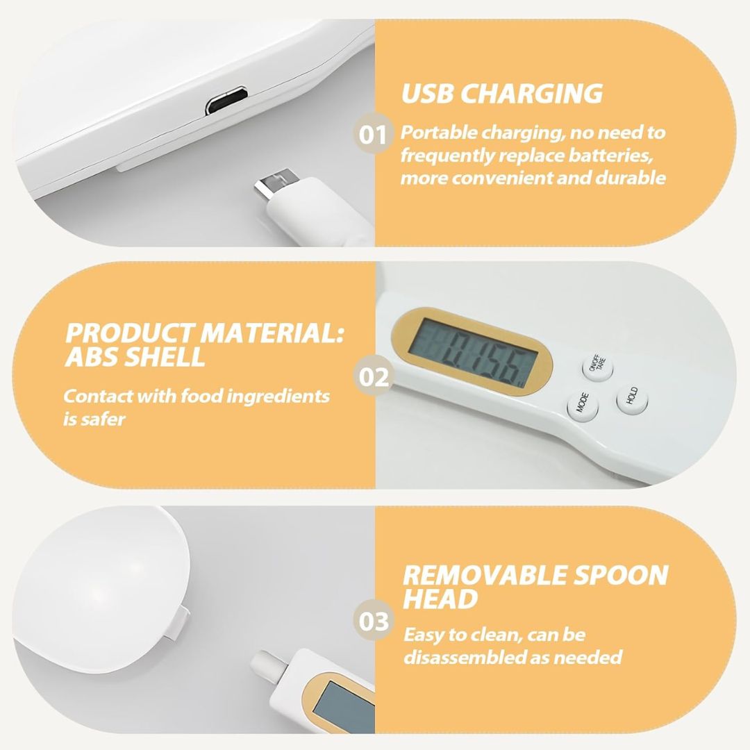 Kitchen Scale Measuring Spoon